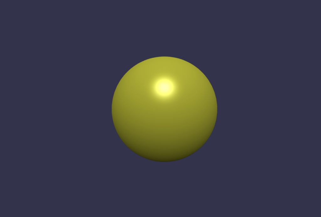 yellow sphere screenshot